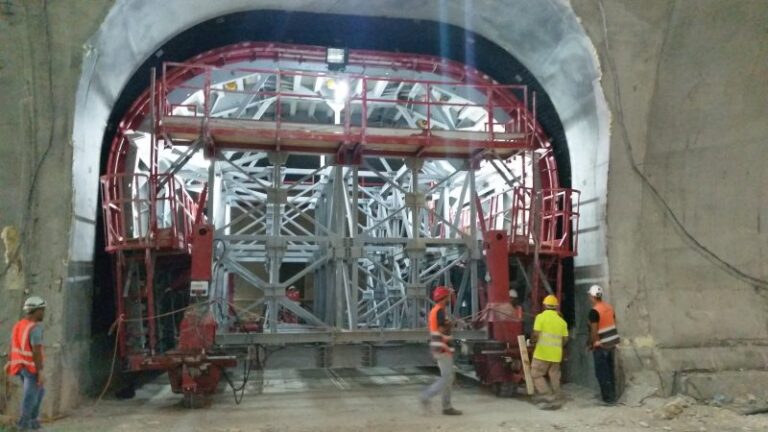 Tunnel - Formwork - Casseri - Conci- TFI-Israele-Rioad6